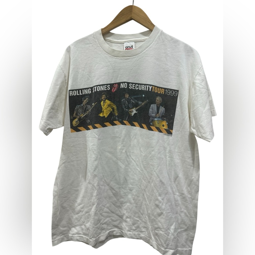 Vintage 1999 Rolling Stones No Security Tour Shirt Size: Large